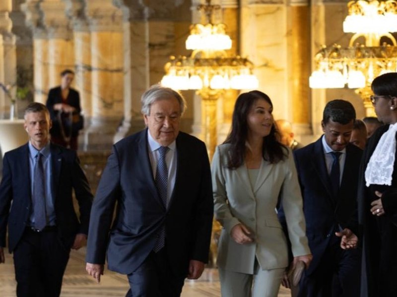 यूएन चीफ गुटेरेस ने भविष्य को अंतरराष्ट्रीय कानून के शासन से चलाने की अपील की