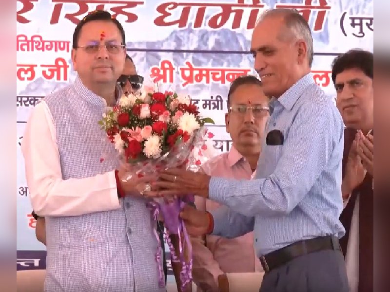 U'khand CM Dhami flags off Char Dham Yatra; extensive arrangements in place for devotees
