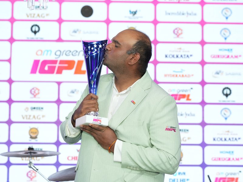 Udayan Mane ends title drought with dominant seven-shot win in IGPL Invitational South at the famed Royal Johannesburg West on Saturday. Photo credit: IGPL