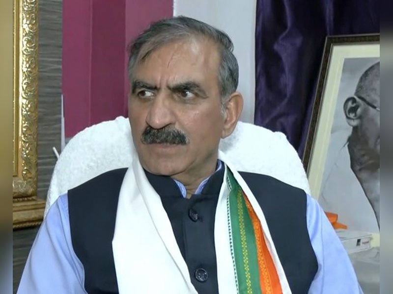 कांग्रेस भाजपा को रोकने वाली एकमात्र ताकत, बंगाल की जनता दे साथ: हिमाचल के सीएम 