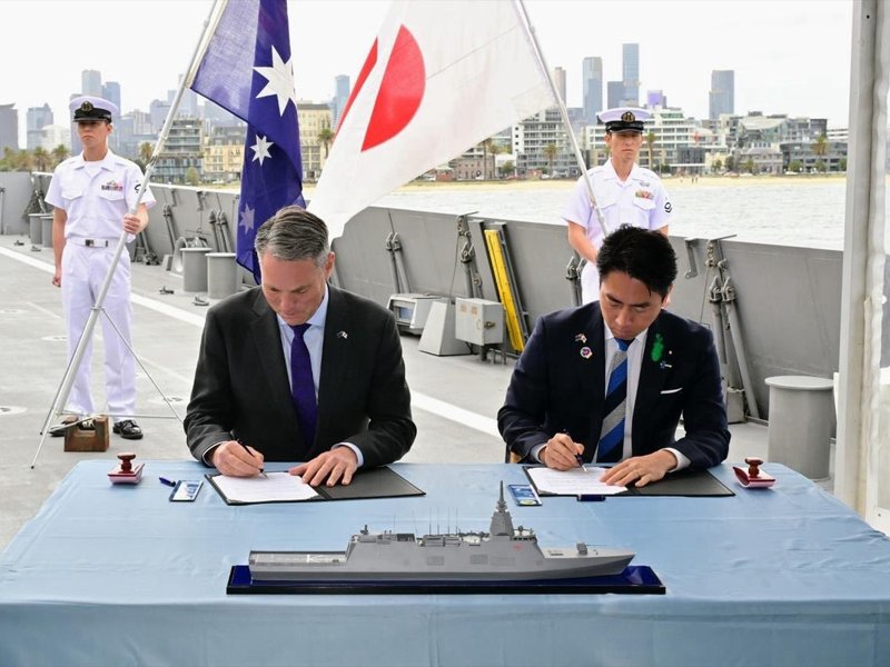 Japan, Australia sign contract to jointly deliver three frigates