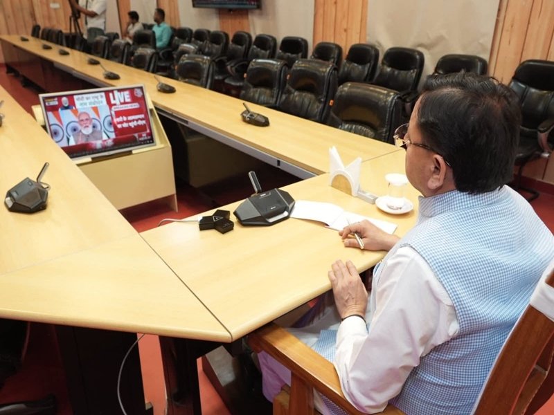 U'khand CM Dhami slams Oppn over women's quota Bill, calls it 'insult to Nari Shakti'