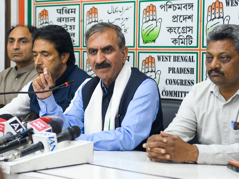 'BJP isn't stopped by Trinamool in Delhi, Cong does it': Himachal CM Sukhu's jibe before Bengal polls