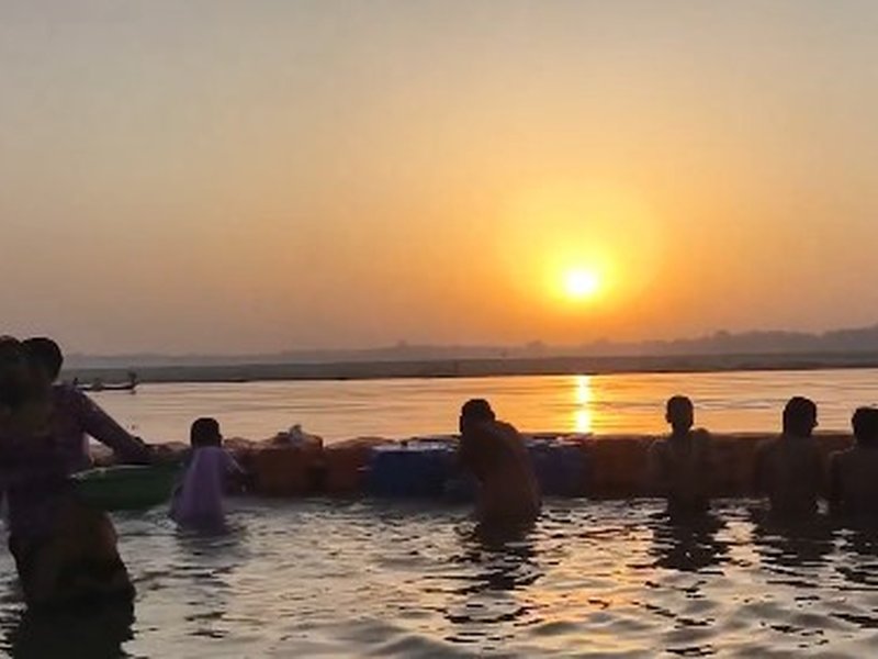 Devotees throng Sangam in Prayagraj on Akshaya Tritiya; offer prayers for prosperity, well-being