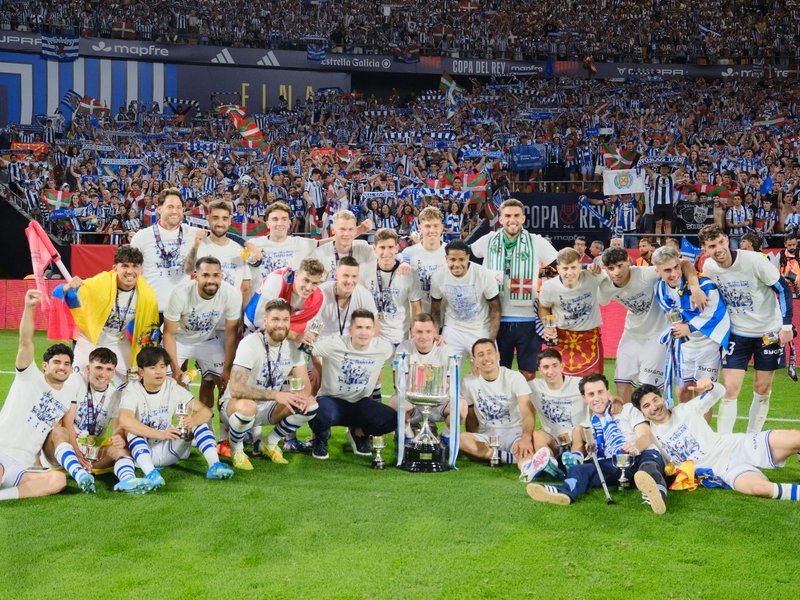 Real Sociedad beat Atletico Madrid on penalties to win Copa del Rey title