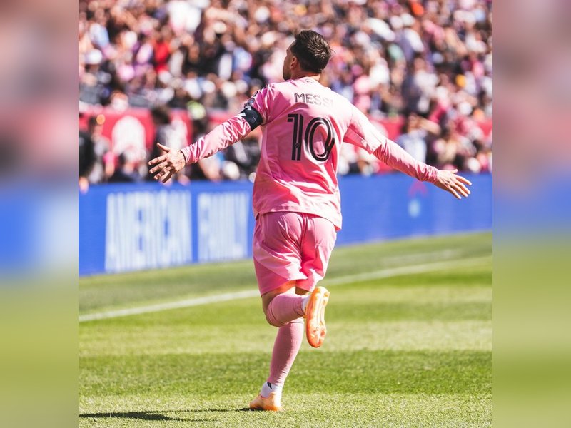 लियोनेल मेसी का 'डबल धमाका', इंटर मियामी ने कोलोराडो रैपिड्स को 3-2 से हराया