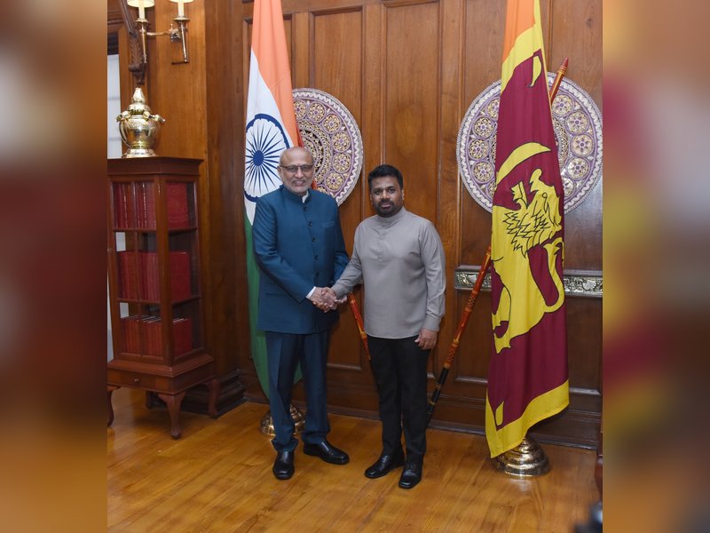 VP Radhakrishnan, Sri Lankan President Dissanayake discuss strengthening ties 