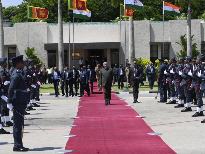 VP Radhakrishnan departs for Delhi after 'successfully' concluding Sri Lanka visit