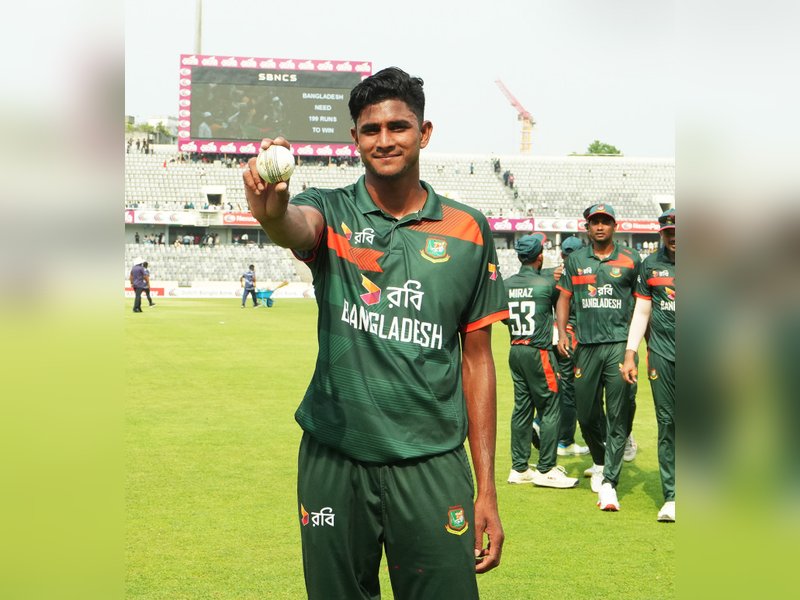 नाहिद राणा ने खोला 'पंजा', बांग्लादेश के खिलाफ 198 रन बनाकर ऑलआउट हुई न्यूजीलैंड टीम