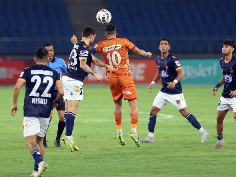 Clinical Punjab FC cruise past Inter Kashi 3-0 in the Indian Super League (ISL) 2025-26 at the Jawaharlal Nehru Stadium in New Delhi on Monday.  Photo credit: AIFF