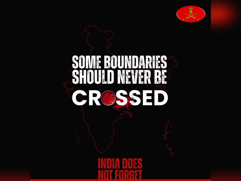 'Some boundaries should never be crossed': Army reiterates resolve ahead of Pahalgam attack anniversary