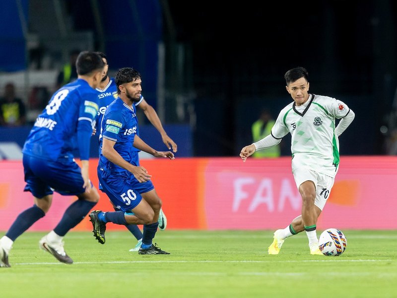 Chennaiyin FC held to a draw by Mohammedan SC at home in the Indian Super League 2025-26 at the Jawaharlal Nehru Stadium on Tuesday. Photo credit: AIFF