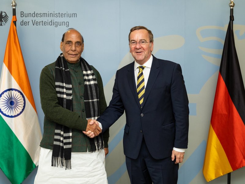 India and Germany sign Defence Industrial Roadmap during Rajnath Singh's Berlin visit