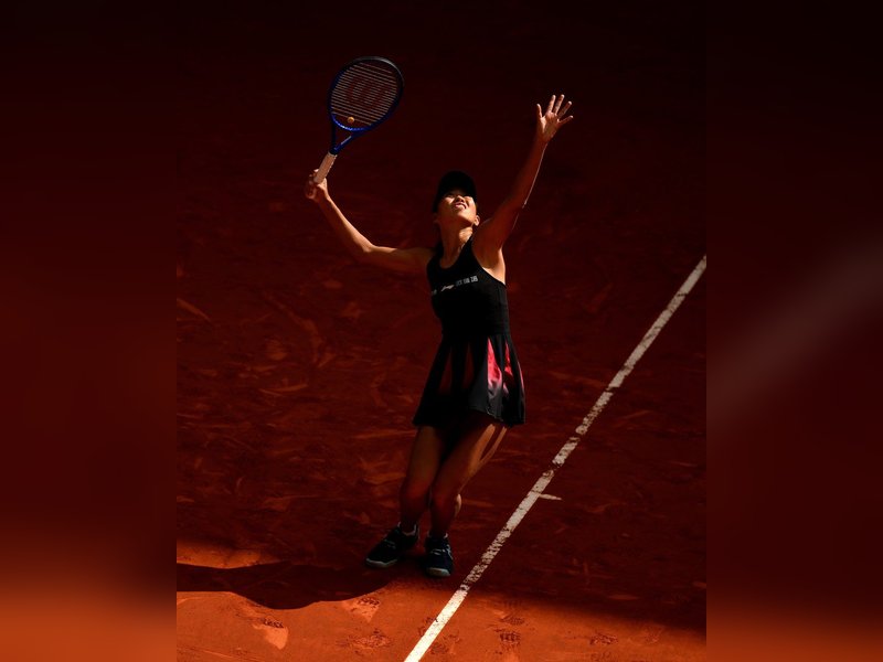 China's Zhang Shuai into second round of Madrid Open. Photo credit: WTA/X
