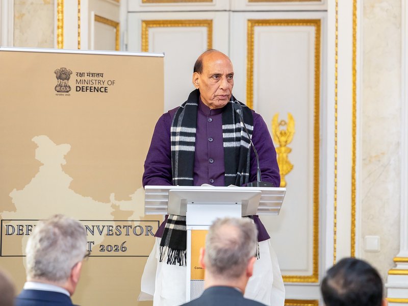 रक्षा उद्योग प्रतिनिधियों व राजनाथ सिंह की मुलाकात में टेक्नोलॉजी के सह-विकास और सह-उत्पादन पर हुई बात