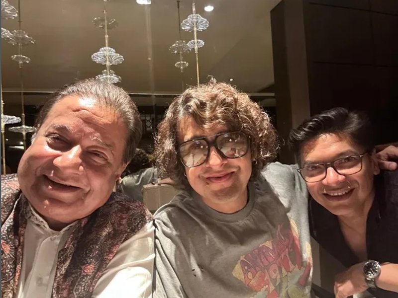 Anup Jalota shares selfie with Sonu Nigam, Shaan; says ‘music brings us together in the most beautiful way’