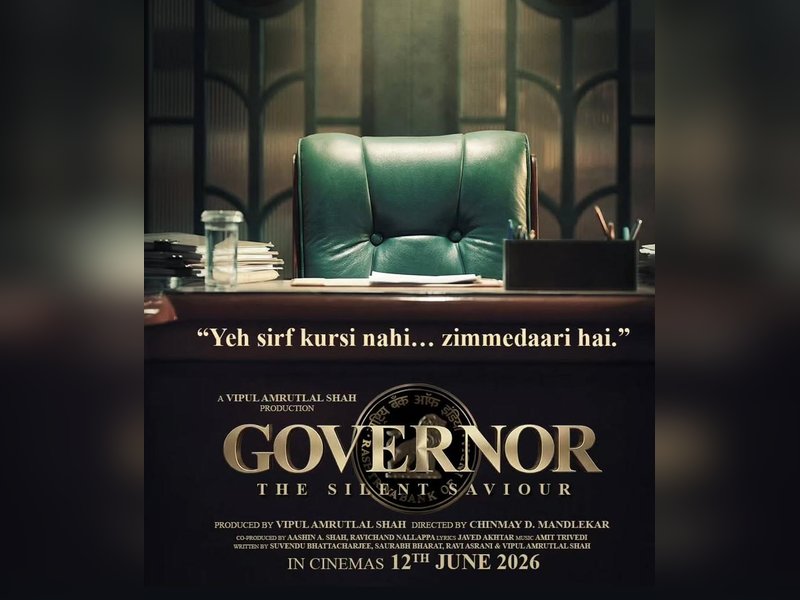 Vipul Amrutlal Shah & Manoj Bajpayee unveil upcoming movie ‘Governor’ poster on latter's birthday 