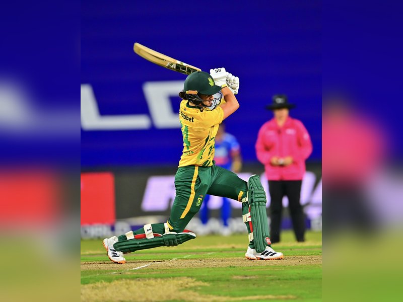 3rd WT20I: Wolvaardt happy with balance in power hitting after unbeaten ton against India