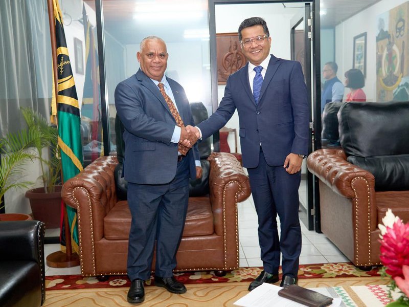 MoS Pabitra Margherita, Vanuatu's PM Jotham Napat discuss expanding bilateral ties