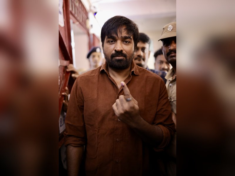 TN Assembly Elections: Vijay Sethupathi, Trisha, Shankar, Keerthi Suresh cast votes (Photo Credit: IANS/PR)