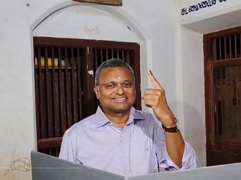 Confident our alliance will do well in Tamil Nadu: Congress MP Karti Chidambaram 