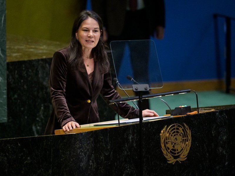 UN General Assembly President Annalena Baerbock to visit India next week