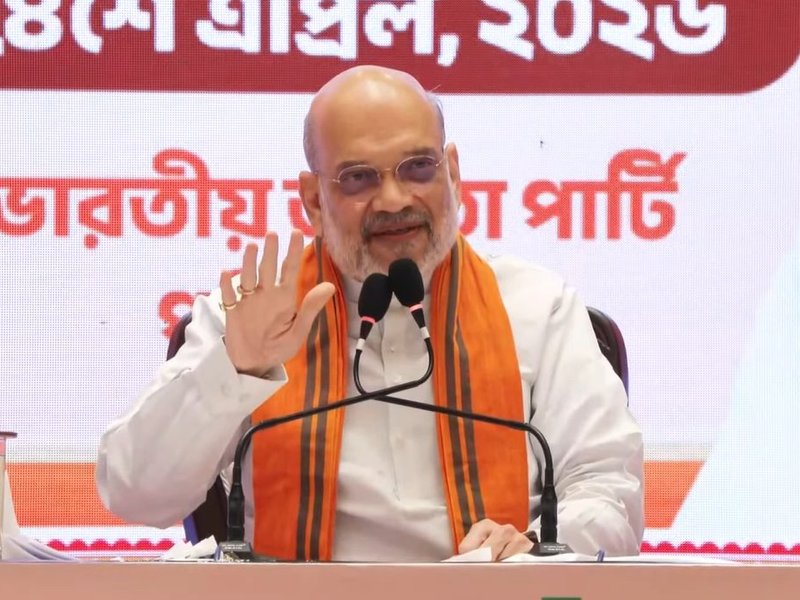 अमित शाह का दावा- बंगाल में बनेगी भाजपा, पहले चरण की 152 सीटों में से 110 सीटें जीतेगी पार्टी