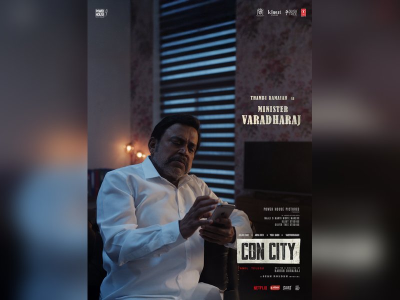 Arjun Das-starrer 'Con City' makers drop BTS video of Thambi Ramaiah dancing to first single from film (Photo Credit: Power House Pictures /X)