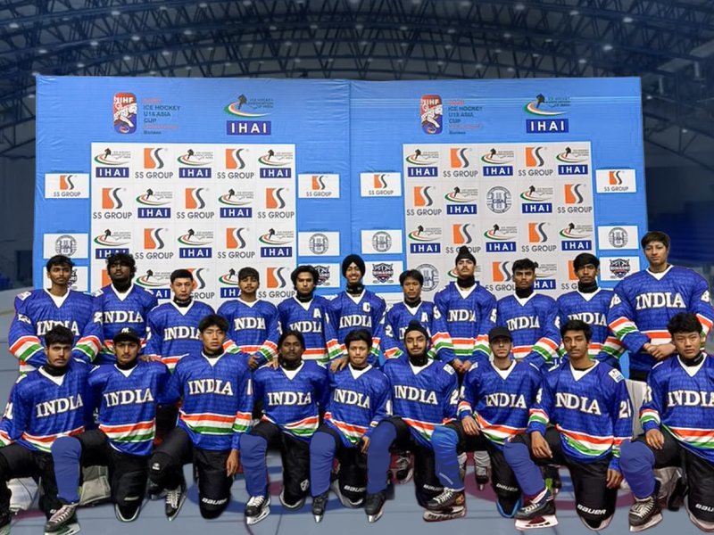 India U18 ice hockey team reaches Bishkek for the Asia Cup