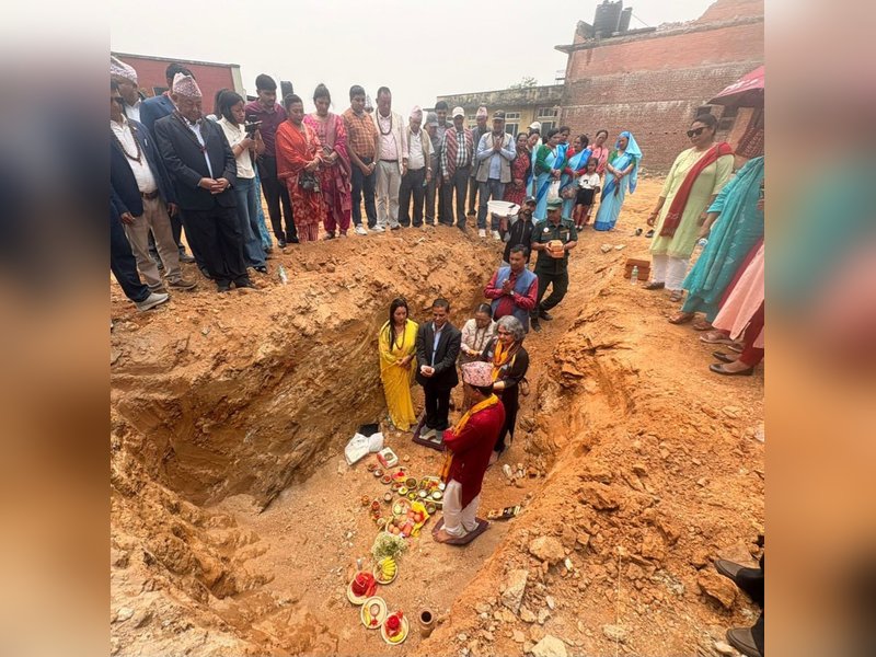 Nepal: Construction of hospital emergency block begins with Indian aid