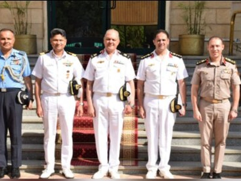India and Egypt bolster maritime ties during inaugural navy staff talks