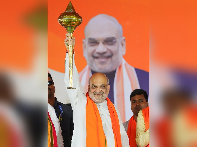 बंगाल चुनाव: मतदाताओं से अमित शाह की अपील- 'भय, सिंडिकेट और भ्रष्टाचार के शासन से मुक्ति के लिए करें वोट'