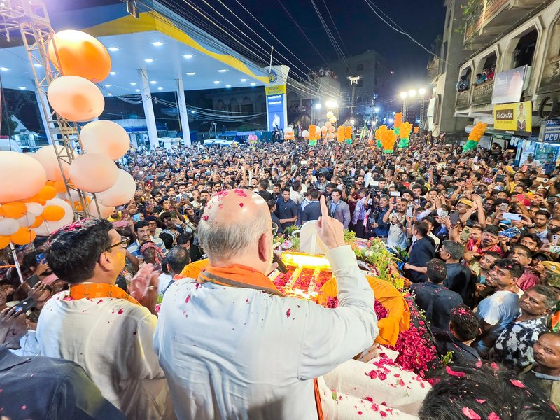 बारासात में अमित शाह का दावा, पश्चिम बंगाल में पूर्ण बहुमत के साथ सरकार बनाने जा रही भाजपा 