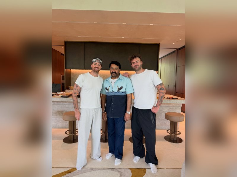 The Chainsmokers find a new friend in Malayalam superstar Mohanlal
