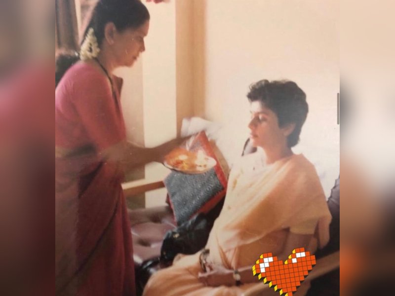 Shriya Pilgaonkar shares throwback of mother Supriya Pilgaonkar from pregnancy days: It all started here