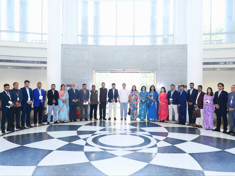 नेपाल के पत्रकारों के समूह ने भारत के विदेश सचिव विक्रम मिस्री से की मुलाकात 