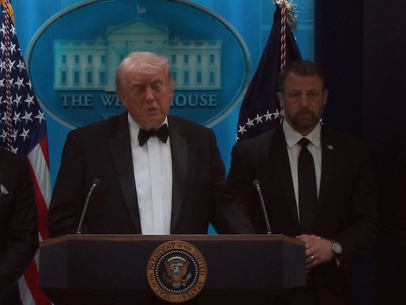 'We need to resolve our differences': Trump calls for unity after shooting scare 