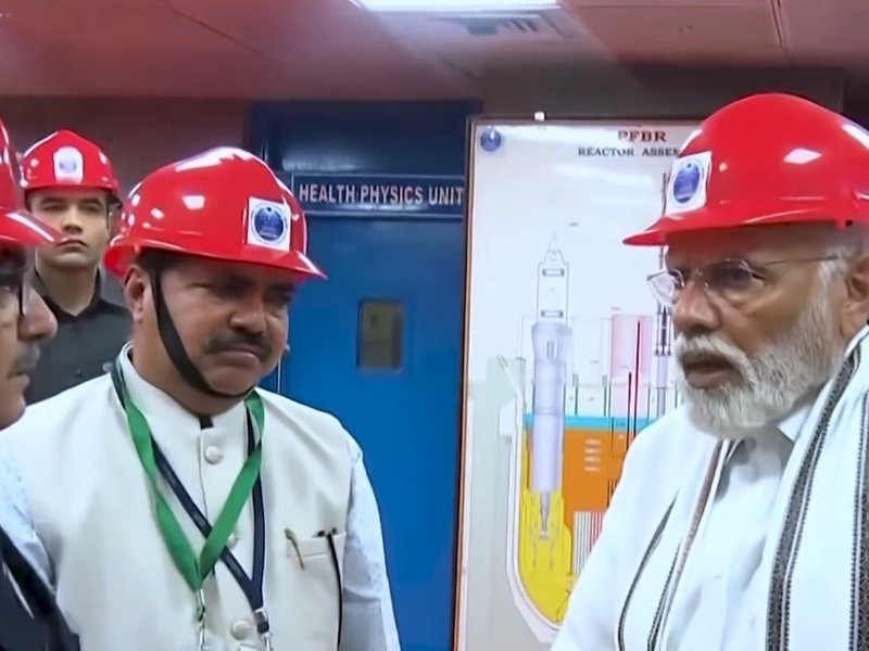 PM Modi calls Kalpakkam fast breeder reactor criticality 'historic milestone' in nuclear journey
