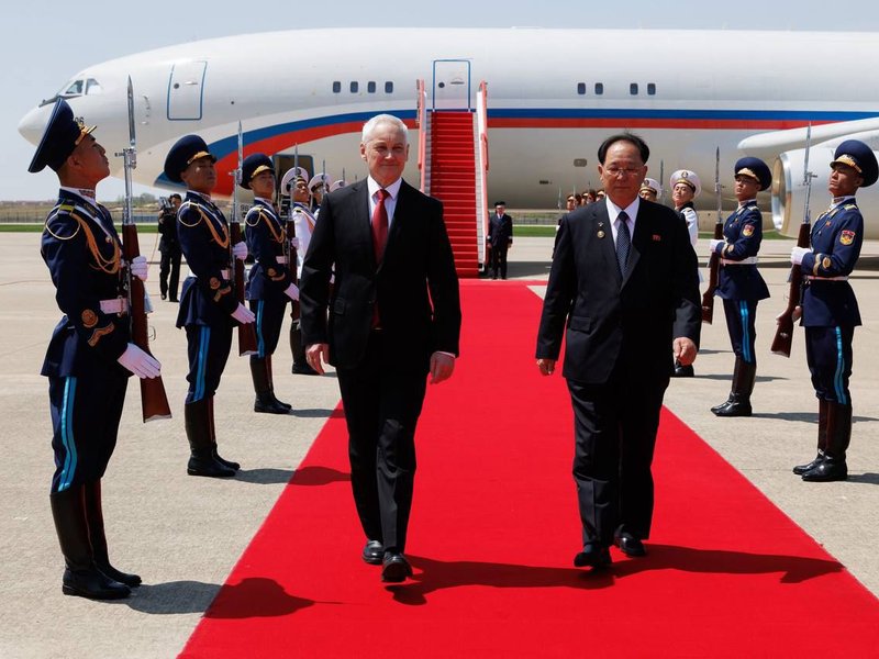 Russia’s Defence Minister meets Kim Jong-un in Pyongyang