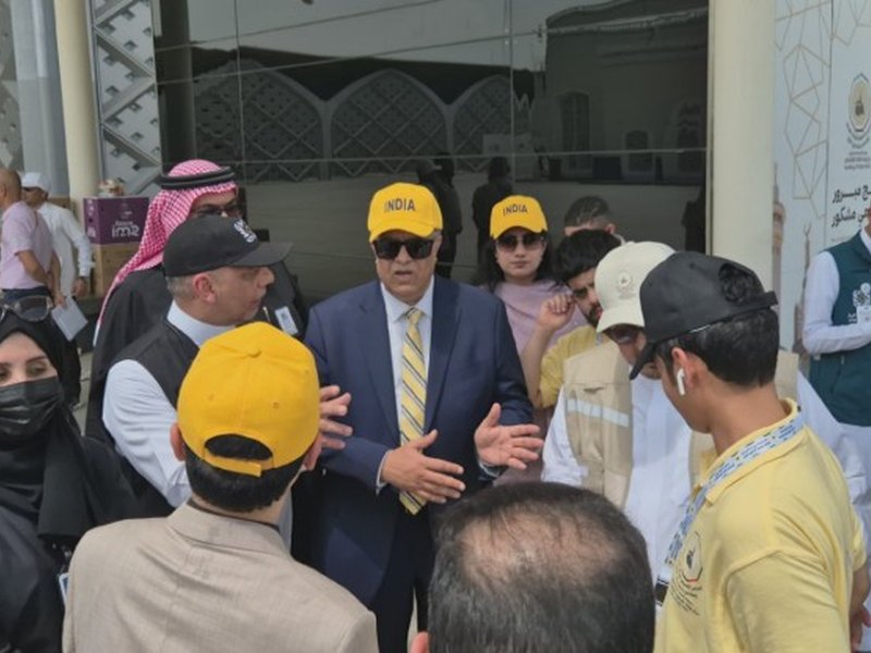 Indian envoy in Saudi Arabia visits Makkah, checks arrangements for Indian Haj pilgrims 
