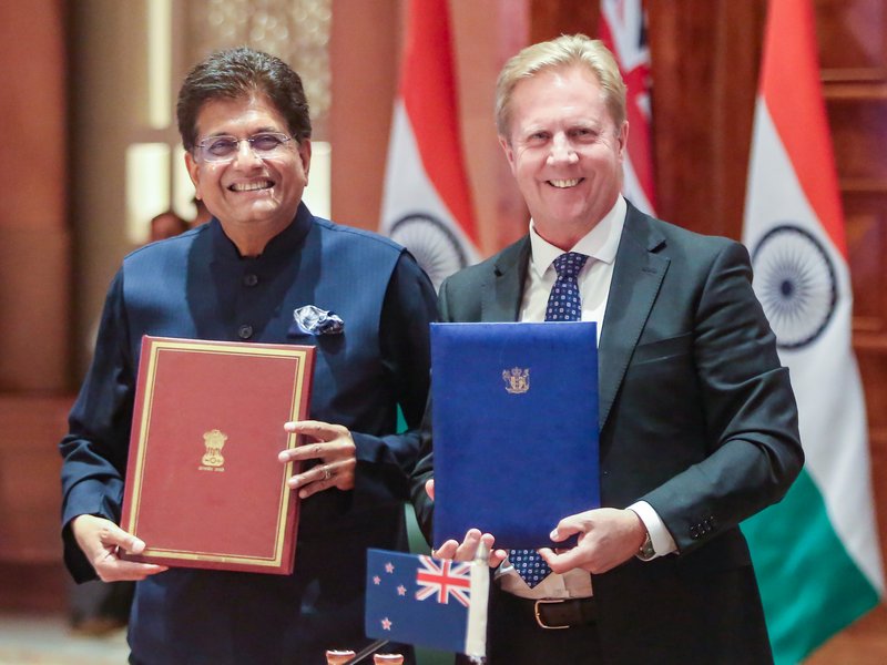 India-New Zealand FTA seen as big step to correct US-triggered trade disruption