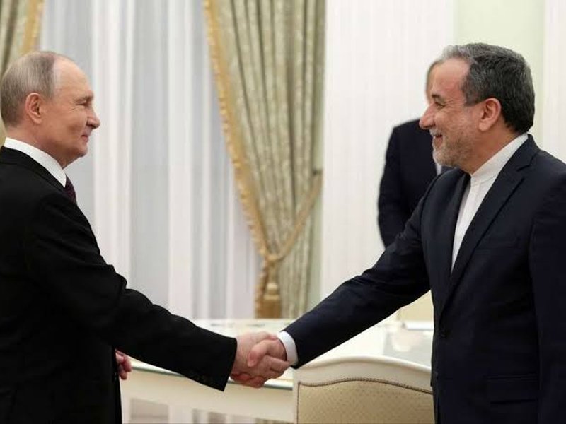 Iran's FM Araghchi arrives in St Petersburg to hold talks with Russian President Putin