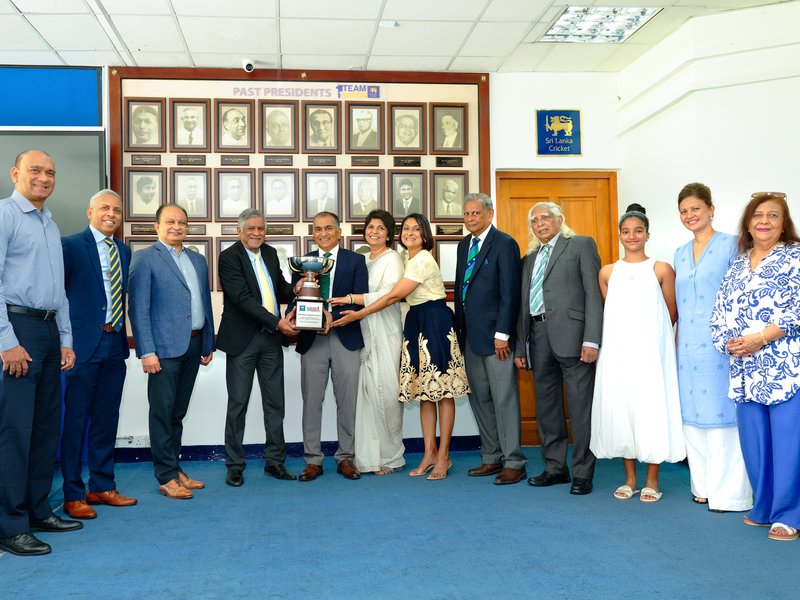 Sri Lanka Cricket (SLC) dedicates Major Club Women's 50-over Tournament to late Gwen Herat, the founding president of the Sri Lanka Women’s Cricket Association. Photo credit: Photo credit: SLC