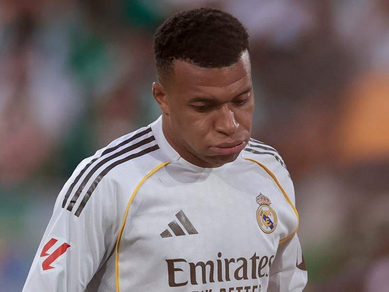 Real Madrid's Kylian Mbappe could miss rest of season with a muscle injury. Photo credit: Real Madrid/FC