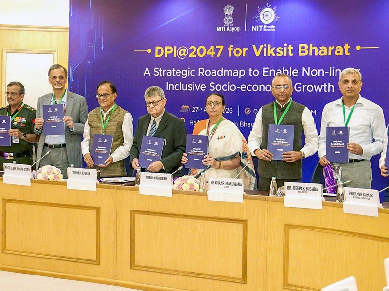 NITI Aayog, roadmap, Digital Public Infrastructure, DPI, UPI