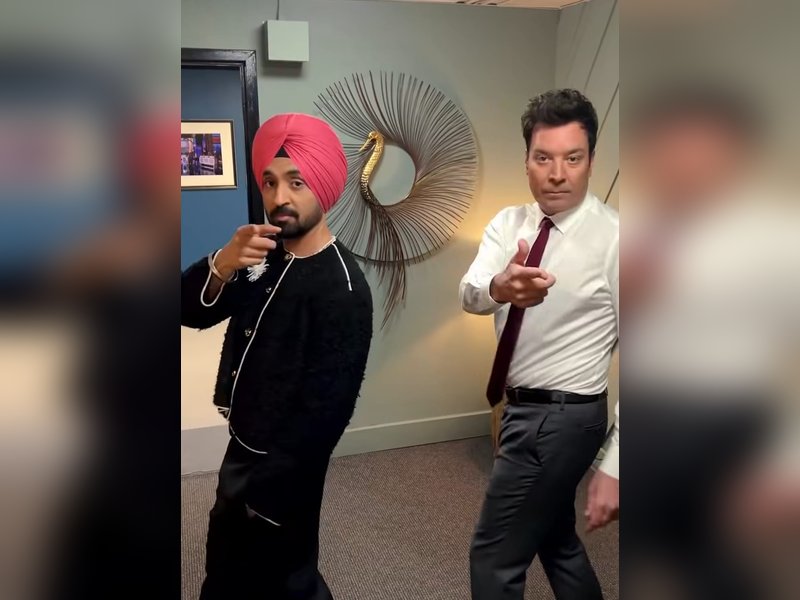 Diljit Dosanjh makes Jimmy Fallon do bhangra on ‘Morni’ 