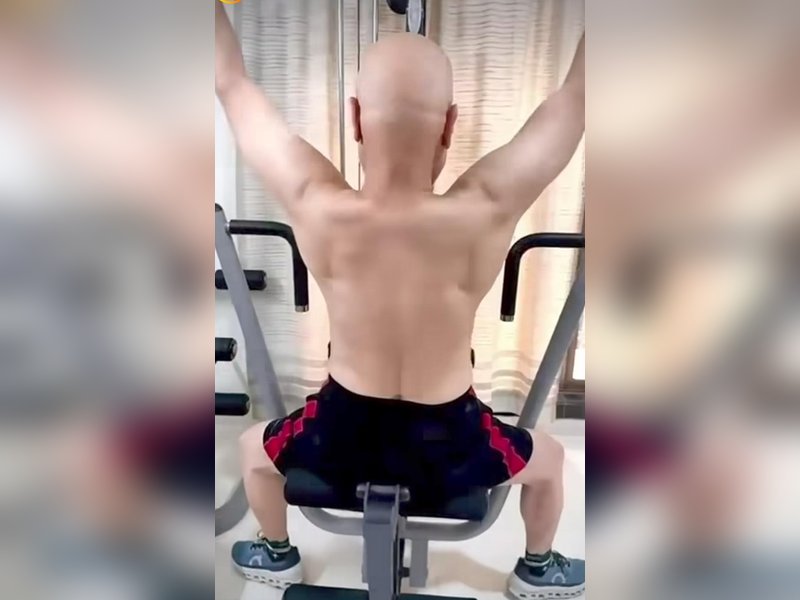 Anupam Kher at 70 indulges in intense gym workout; says it ‘centres my mind’