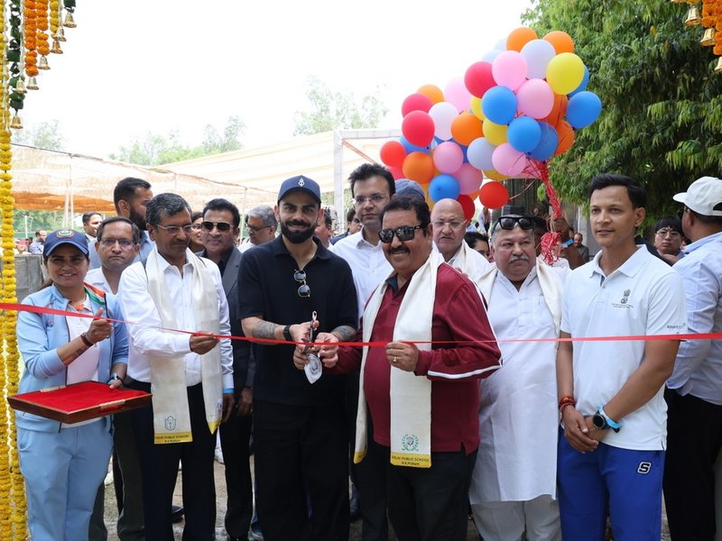 'Be honest with your dreams, follow it with commitment’: Kohli gives pep talk to school kids at cricket academy launch 