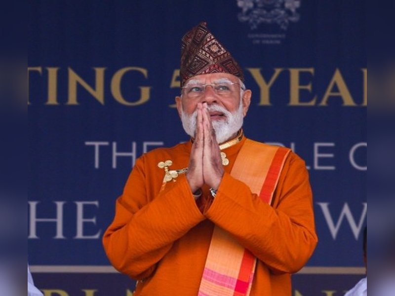 अरुणाचल प्रदेश के दोइमुख में पीएम मोदी ने इनडोर क्रिकेट अकादमी का वर्चुअल उद्घाटन किया