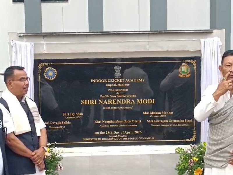 PM Modi virtually inaugurates indoor cricket academies in Manipur, Arunachal